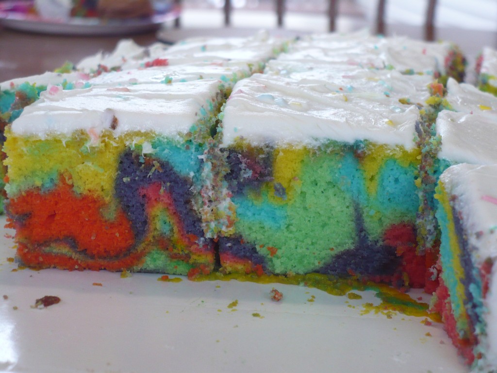 rainbow cake