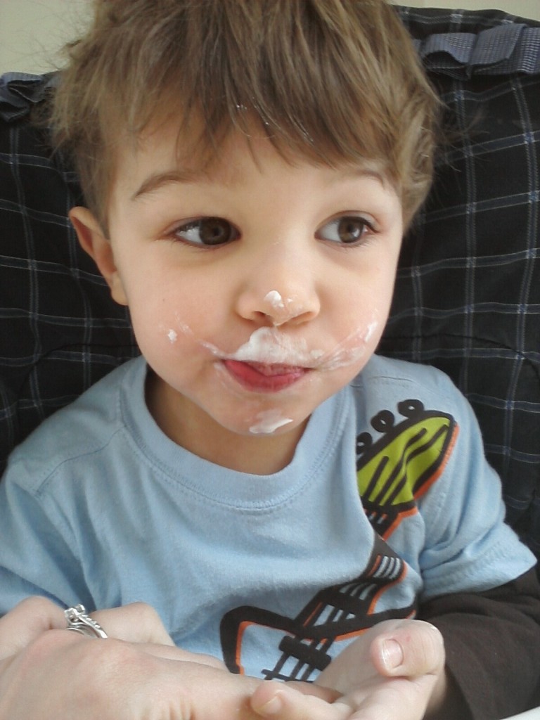 Yogurt Mustache