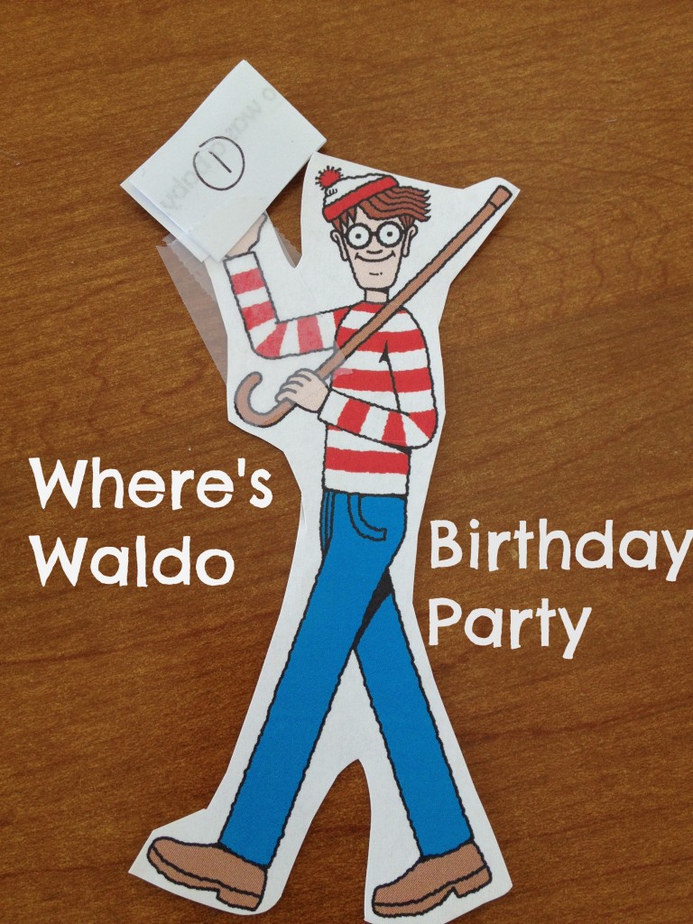 Where's Waldo Party - Musings of a Marfan Mom