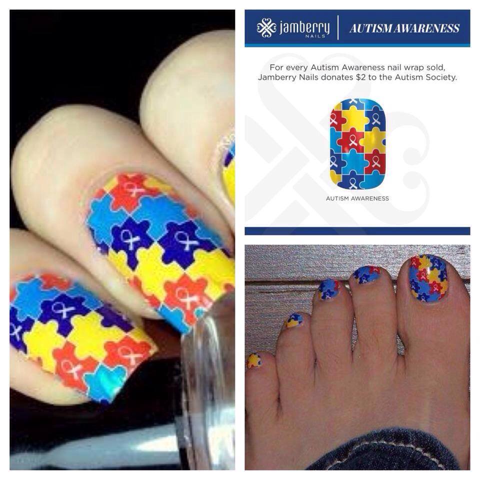 Jamberry Review and Autism Awareness Jamberry Nail Wrap Giveaway